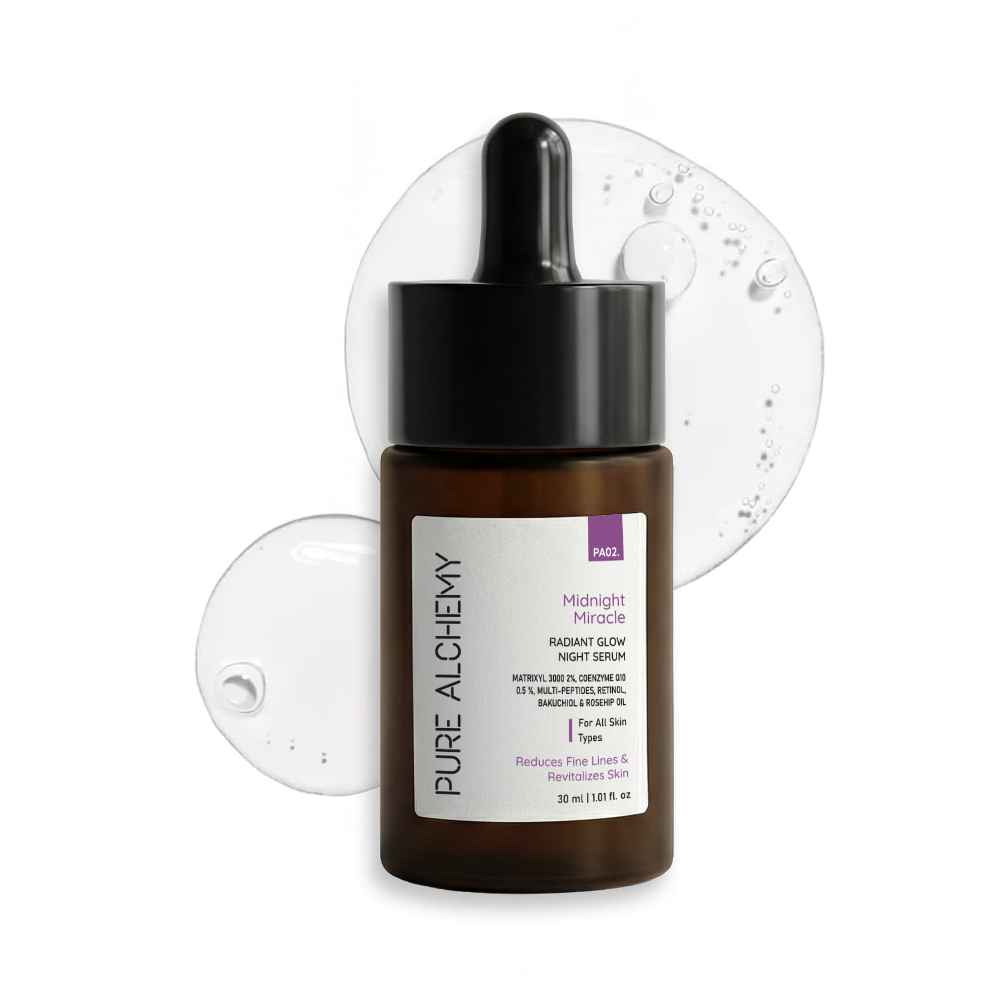 Midnight Miracle - Age - Defying Night Serum - Pure Alchemy