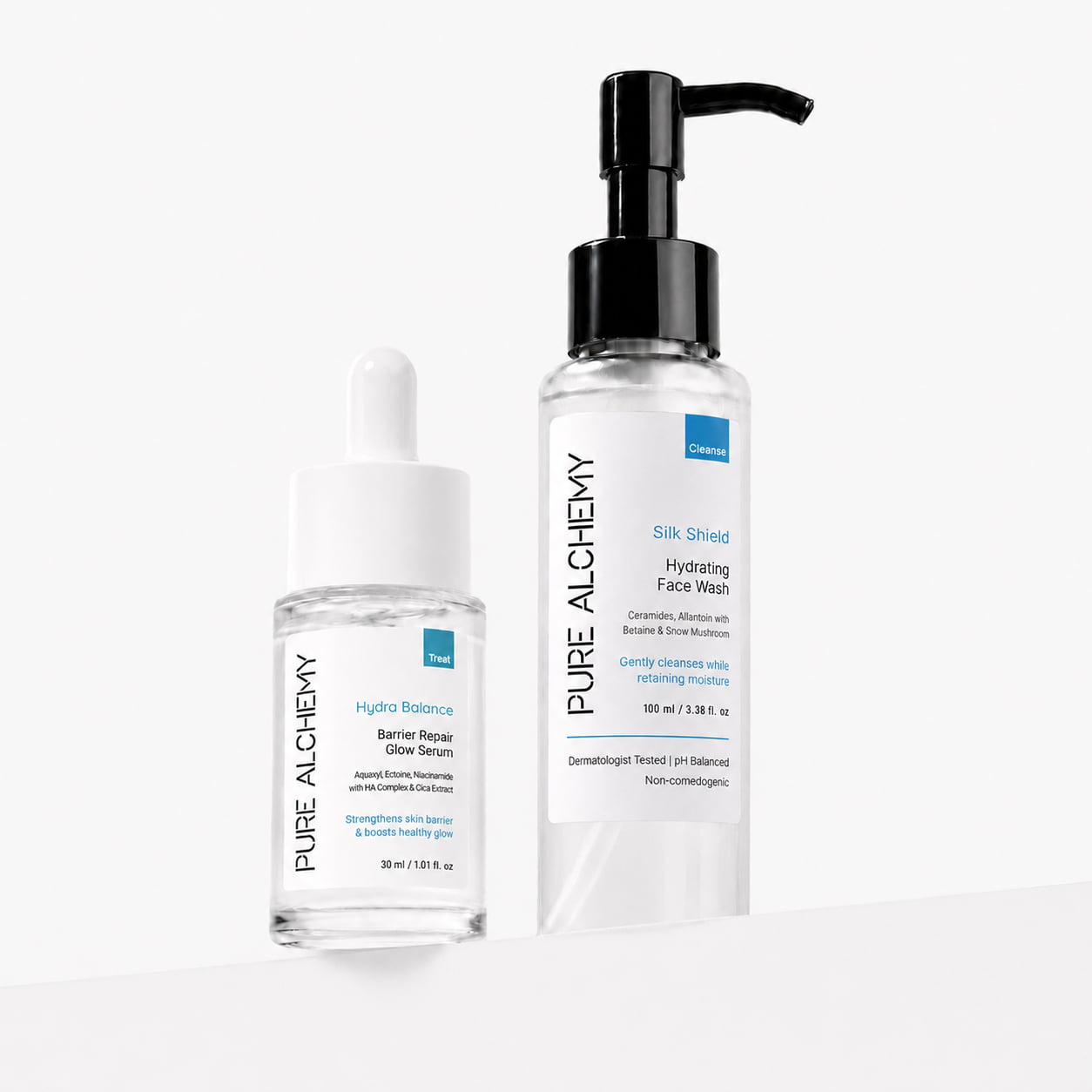 Hydration and Barrier Repair Value Pack | Hydrating Face Wash + Barrier Repair Serum