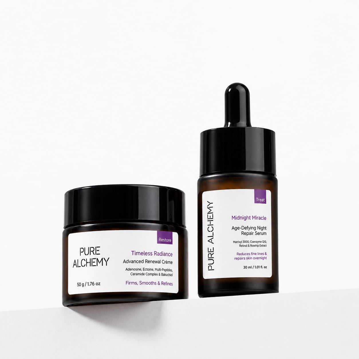 The Timeless Night Repair & Renewal Duo - Pure Alchemy