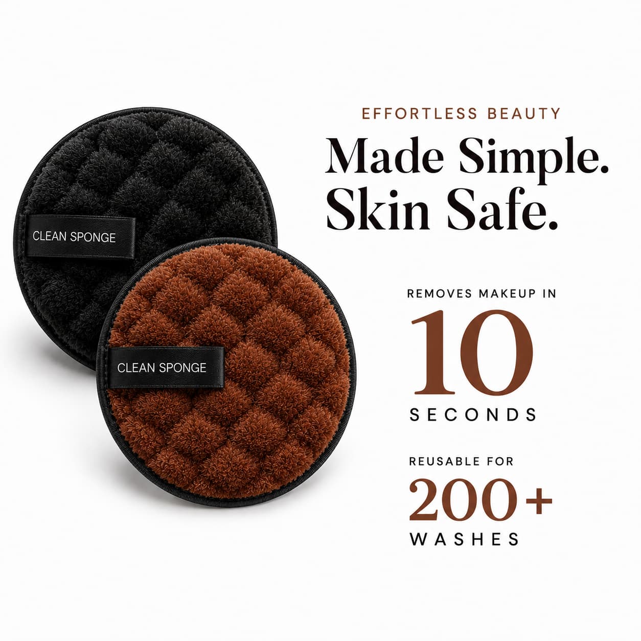 Reusable Makeup Remover Cleansing Pads - Pack of 1 - Pure Alchemy